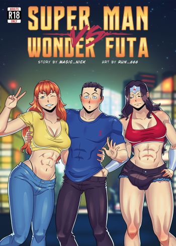 Super Man VS Wonder Futa